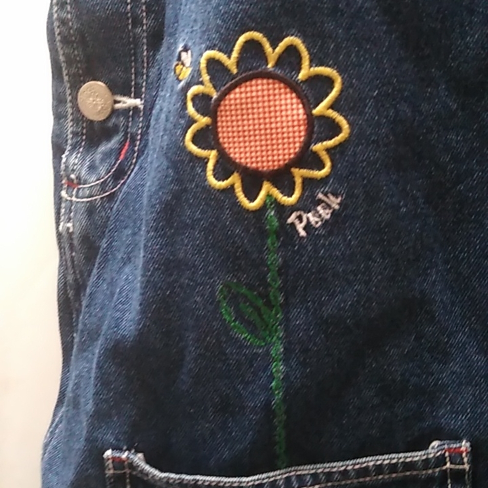 Disney Pooh, Winnie The Pooh Denim Jumper - image 2